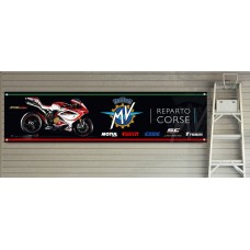 MV Agusta F4RC Reparto Corse Garage/Workshop Banner